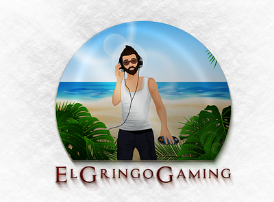 ElGringoGaming 3d logo design design illustration logo vector