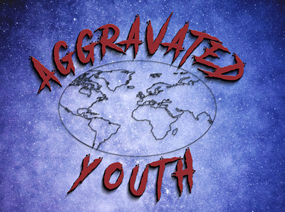 AGGRAVATED YOUTH 3d logo design design illustration logo vector