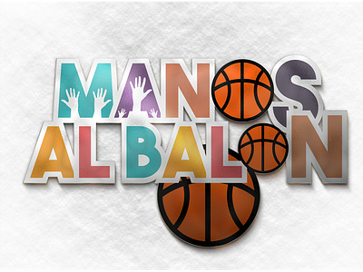 MANOS ALBALON 3d logo design design illustration logo vector
