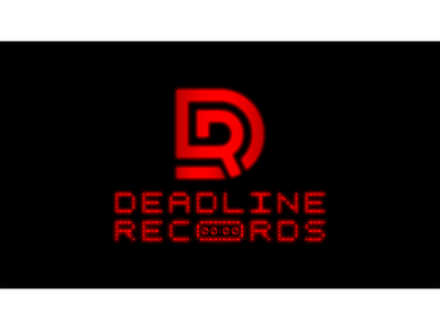 DEADLINE RECORDS 3d logo design design illustration logo vector