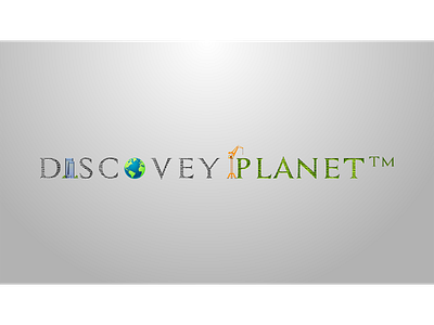 DISCOVERY PLANET TM 3d logo design design illustration logo vector