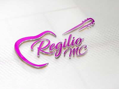 Regilio MC 3d logo design design illustration logo vector