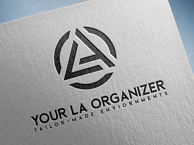 Your LA Organizer 3d logo design design illustration logo vector