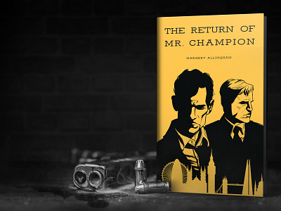 The Return Of Mr Champion book cover design design illustration typography vector