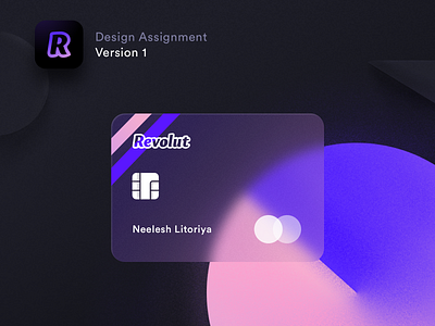 Revolut Design Assignment PART 1 on BEHANCE