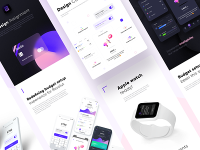 Revolut version 1 design assignment budget setup casestudy components dark light day night mode digital design illustrations icons inspiration ios iphone clay mockup neel payment card pencil prakhar presentation sharma trending ui ux ui ux kit pricing watch