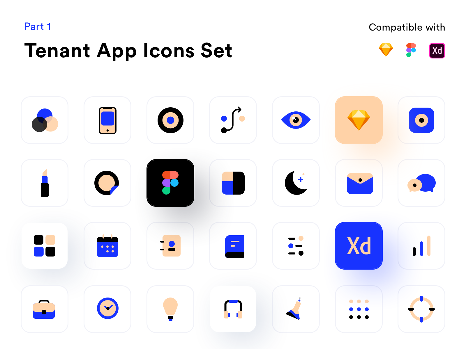 Tenant app icons set (Available for sell) chat dialpad mobile email figma goods graphics home house goal icon iconography icons illustraion neel prakhar safety security briefcase sell settings sharma sketch time clock vector xd