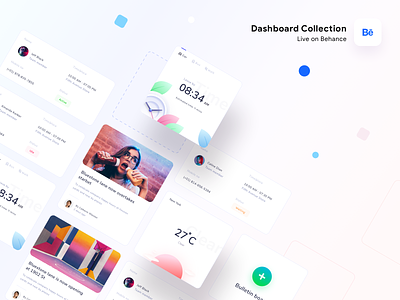 Dashboard collection on BEHANCE