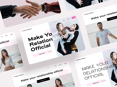 Relation Register web header exploration