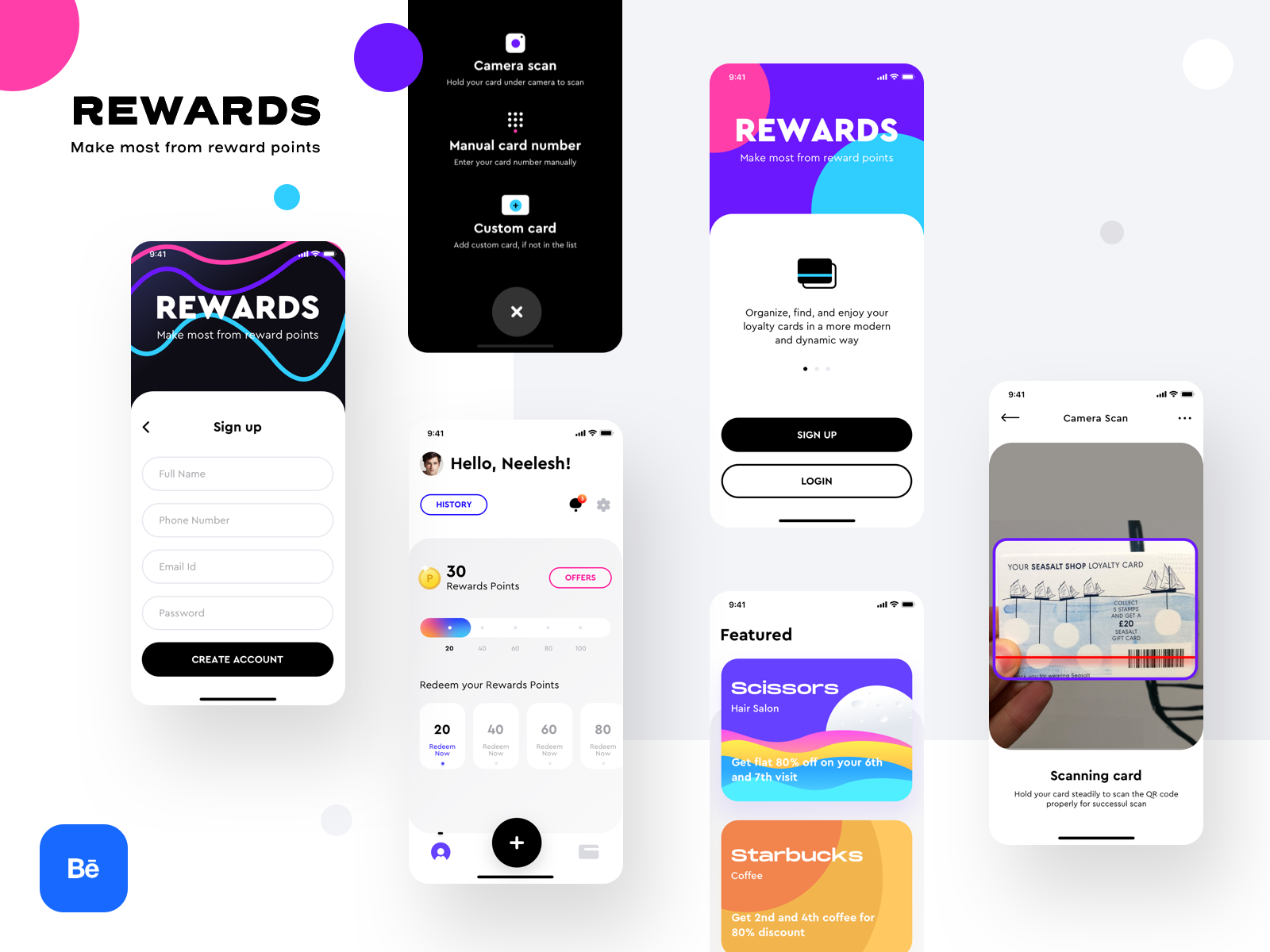 rewards-app-live-on-behance-by-prakhar-neel-sharma-on-dribbble