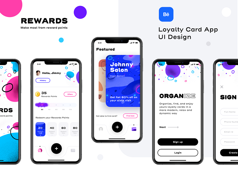 Rewards app version 2 (Project live on Behance) by Prakhar Neel Sharma ...