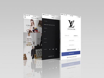 Louis Vuitton Logo by Moorish on Dribbble