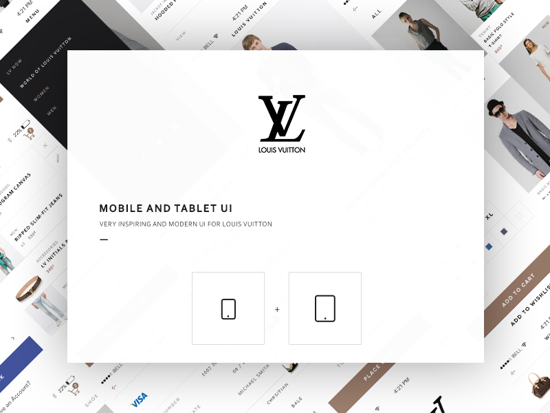 Louis Vuitton iOS app by Prakhar Neel Sharma on Dribbble