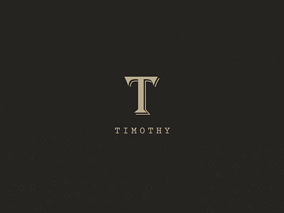 Timothy logo branding concept logo timothy
