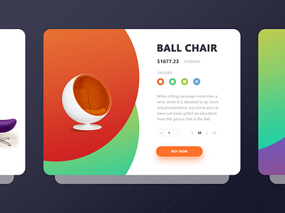 Ball Chair Cards !dea