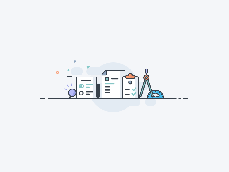 Start With Template Illustration By Prakhar Neel Sharma On Dribbble
