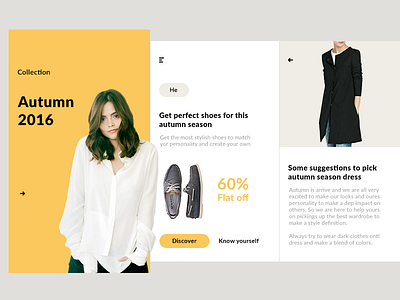 Fashion app protoype (Unused element part 6 )