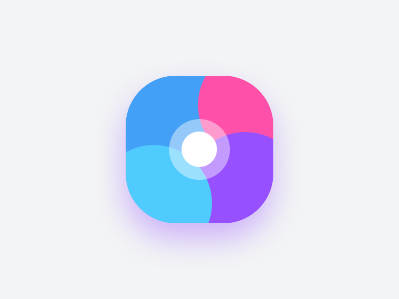 proposed app icon for photography app by Prakhar Neel Sharma on Dribbble