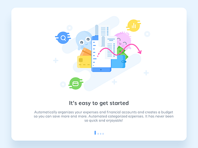 Finance web app onboarding