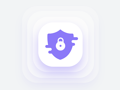 PassSafe icon Proposal app encryption fingerprint icon lock passsafe password security shield