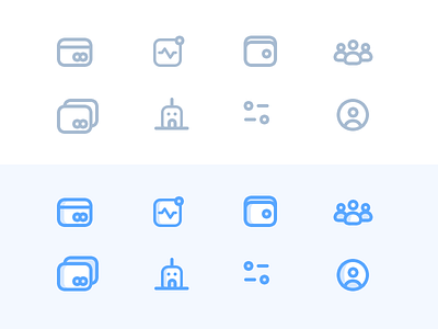 Pleo icons set card company expense icons pleo profile settings spending team tools user wallet