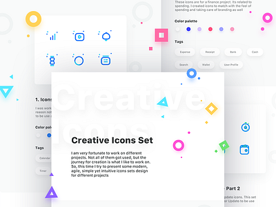 Creative Icons Set 