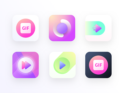 Short Videos app logos (unused element part 25) animated app camera forward gif gifs logos play short speed sticker videos