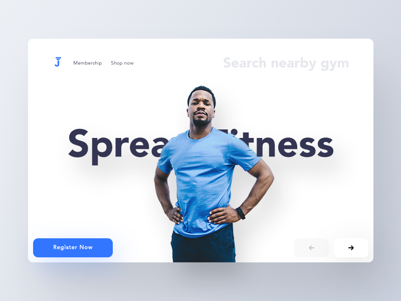Fitness Web Header Exploration (Unused element part 28) exercise activity gymnastic people health gym group ui header web fitness