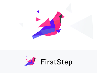 Firststep Logo proposal cash company finance finance business freedom fund icon investment liberty logo money mosiac