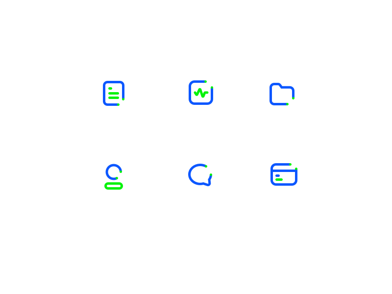 Documentation app : Icons