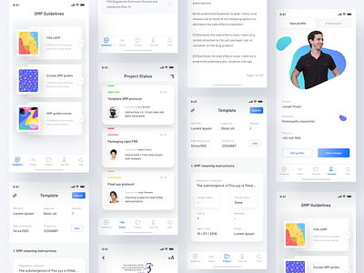 Documentation app screens by Prakhar Neel Sharma on Dribbble