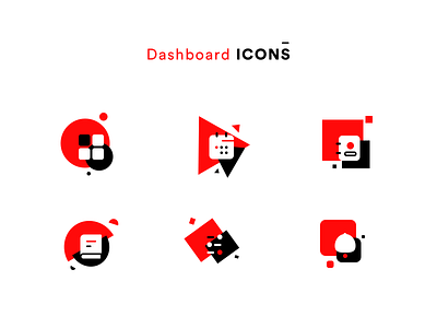 Dashboard icons ver.2 bell cab booking calendar contacts dashboard dashboard design dashboard ui digital fill icons icons pack icons set kit neel prakhar red red and black sharma stroke ui ux