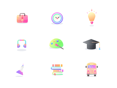 Learning icons (source)