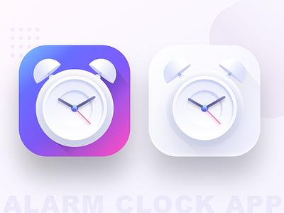 Alarm clock app icon (SOURCE)