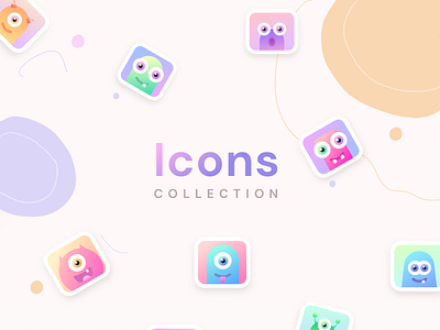 Icons collection - 2018 (WIP...) 2018 app application gps gradient icons iconset illustrations logo modern neel platform prakhar share sharma trending ui uidesign uiux website