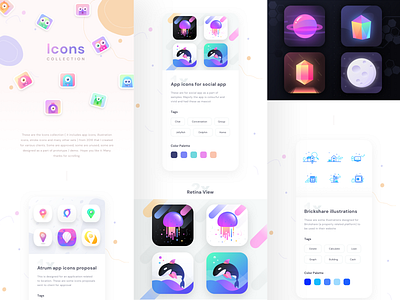 Icons collection 2018 2018 android app collection icon icons ios ipad iphone kit logo neel popular prakhar sharma trending ui ux vector web