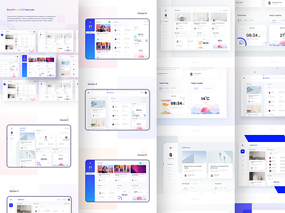 Dashboards collection for schedule and monitoring (Presentation) cards client collection dashboard gps illustration institute location management monitor neel prakhar schedule sharma team time uiuxdesign users weather web