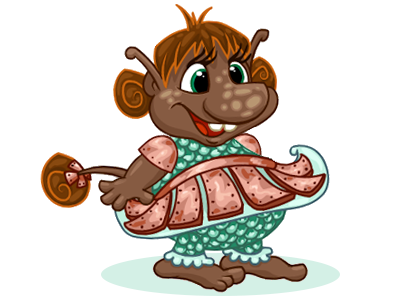 Copper Troll 2d cartoon copper cute flash girl troll