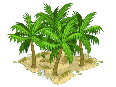 Palm Trees Game asset app cartoon ios game palm tree