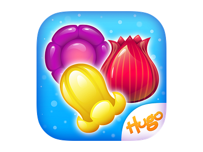 Alternate Flower Flush Icon app store icon flowers hugo the troll