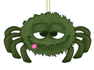 Spider animals cute game photoshop