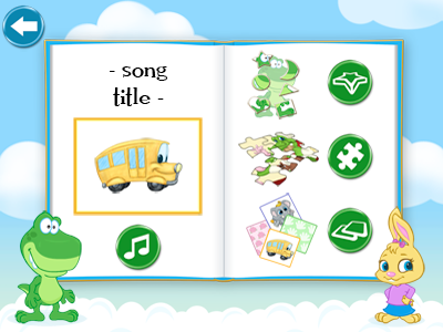 App interface (children's songs)