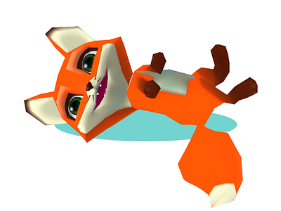Littlefoxie 3d animal design character design low poly maya