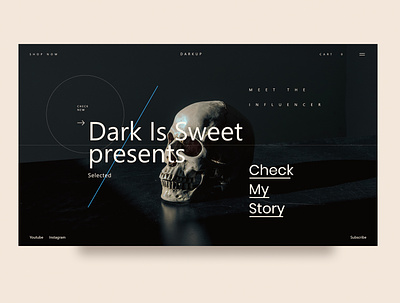 Dark is sweet design home sweet ui sweet ux typography ui ui ux uidesign uiux ux ux ui uxigers uxui web website