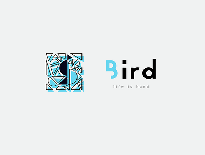 Bird animation branding brid flat home illustration logo minimal typography vector website