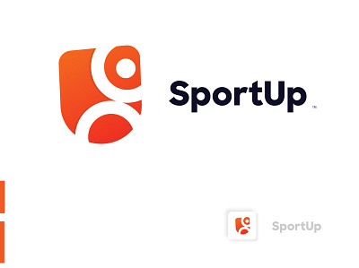 SportUp design home illustration letter u logo logo u logo ui logotype typography ui uiux ux vector web