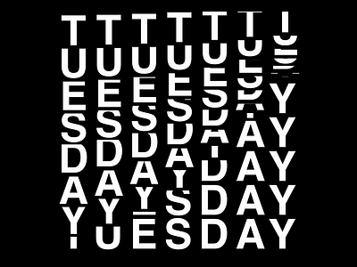 Tuesday aftereffects design expressions minimal