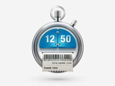 Time Tracking chronometer icon icons illustration paybook receipt time time tracking tracking