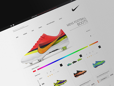 e-commerce theme by spovv on Dribbble