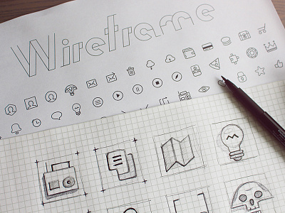 Wireframe Icons